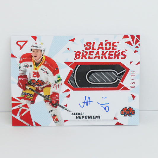 BBS-AH - EHCB - ALEKSI HEPONIEMI - BLADE BREAKERS RED AUTO STICK - 06/10