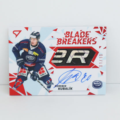 BBS-DK - HCAP - DOMINIK KUBALIK - BLADE BREAKERS RED AUTO STICK - 01/10