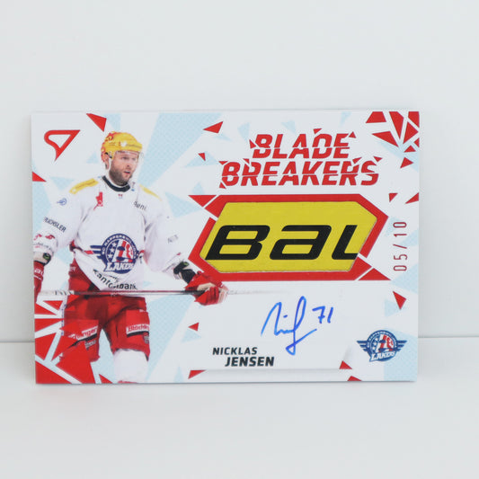 BBS-NJ - SCRJ - NICKLAS JENSEN - BLADE BREAKERS RED AUTO STICK - 05/10