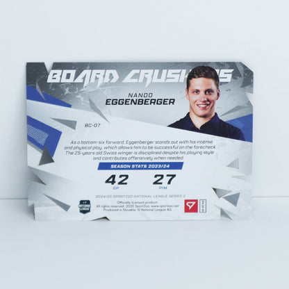BC-07 - EVZ - NANDO EGGENBERGER - BOARD CRUSHERS GOLD DIE CUT - 75/90