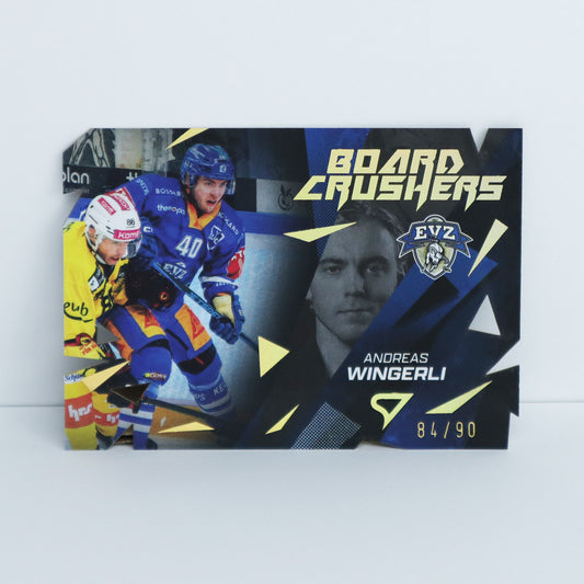 BC-11 - EVZ - ANDREAS WINGERLI - BOARD CRUSHERS GOLD DIE CUT - 84/90