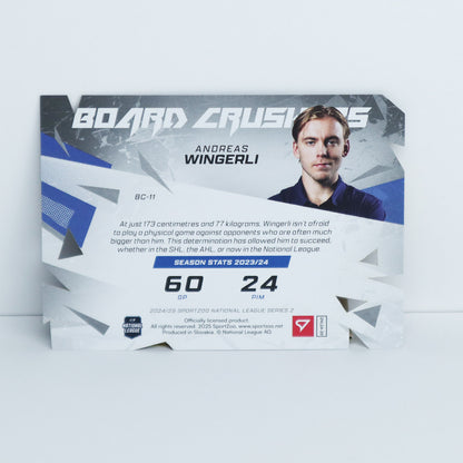 BC-11 - EVZ - ANDREAS WINGERLI - BOARD CRUSHERS GOLD DIE CUT - 84/90