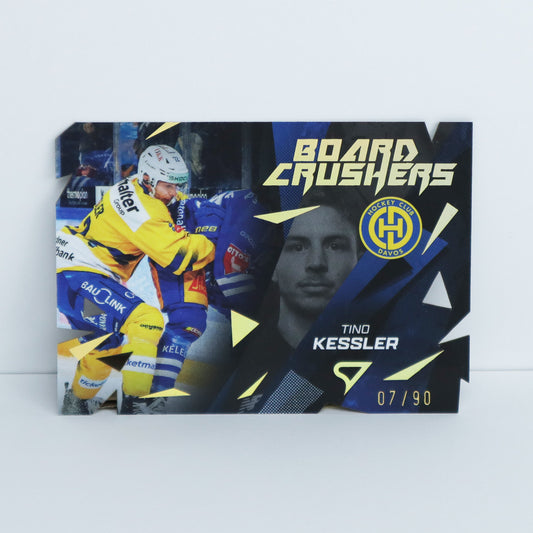 BC-18 - HCD - TINO KESSLER - BOARD CRUSHERS GOLD DIE CUT - 07/90