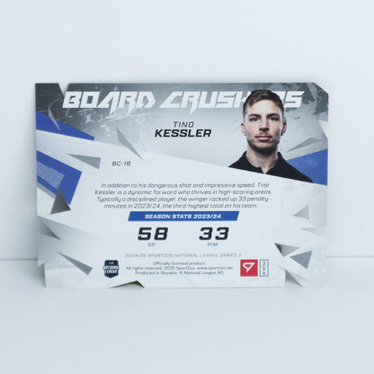 BC-18 - HCD - TINO KESSLER - BOARD CRUSHERS GOLD DIE CUT - 07/90