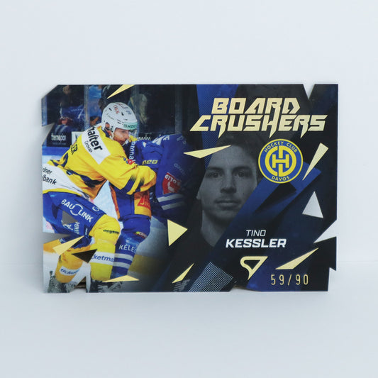 BC-18 - HCD - TINO KESSLER - BOARD CRUSHERS GOLD DIE CUT - 59/90