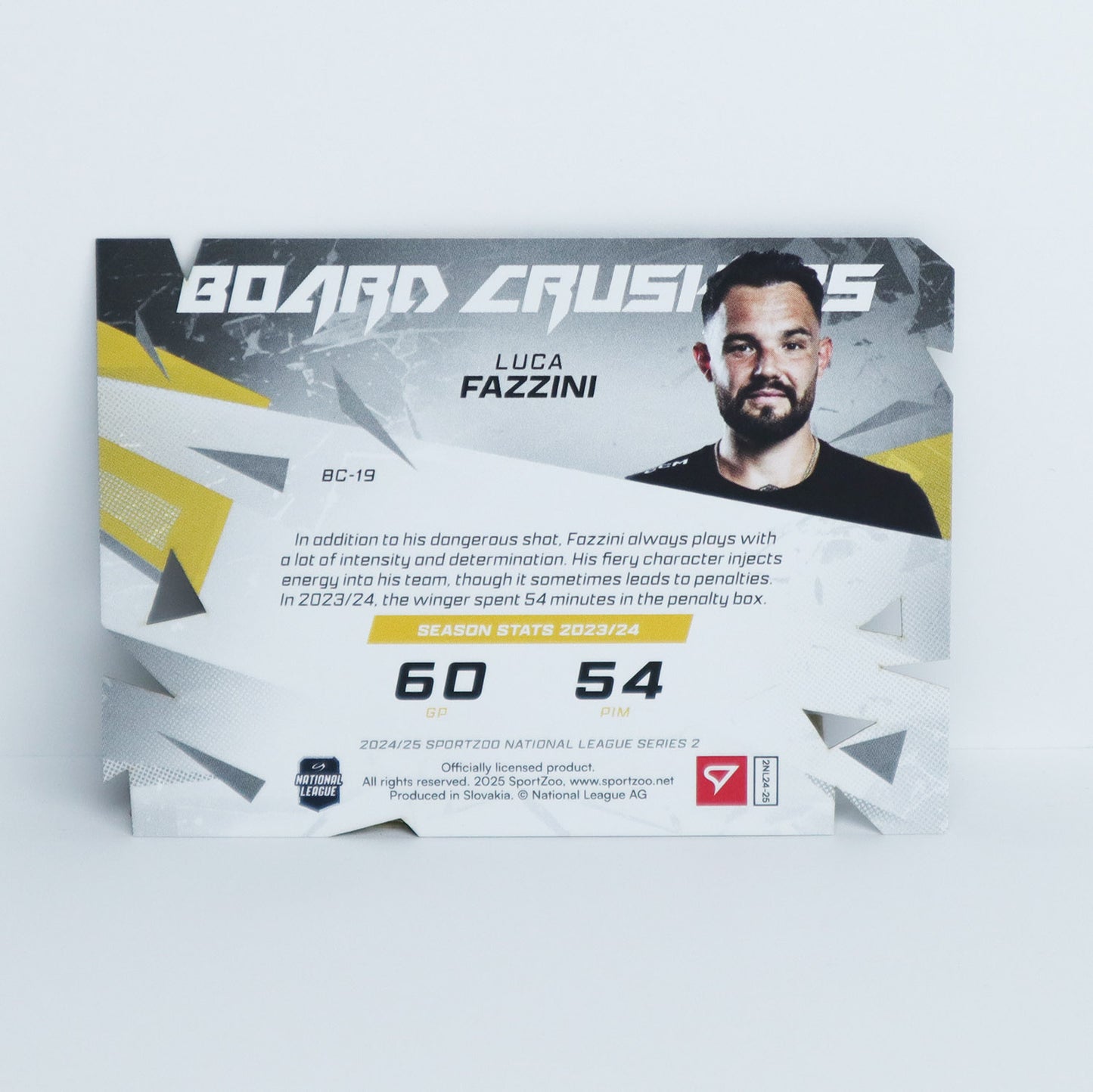 BC-19 - HCL - LUCA FAZZINI - BOARD CRUSHERS GOLD DIE CUT - 13/90