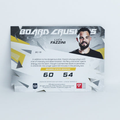 BC-19 - HCL - LUCA FAZZINI - BOARD CRUSHERS GOLD DIE CUT - 13/90