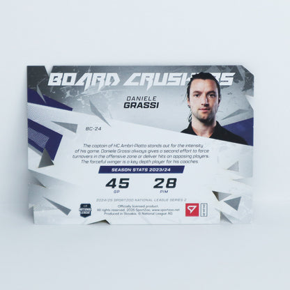 BC-24 - HCAP - DANIELE GRASSI - BOARD CRUSHERS GOLD DIE CUT - 49/90