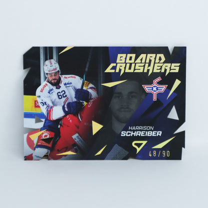 BC-26 - EHCK - HARRISON SCHREIBER - BOARD CRUSHERS GOLD DIE CUT - 48/90