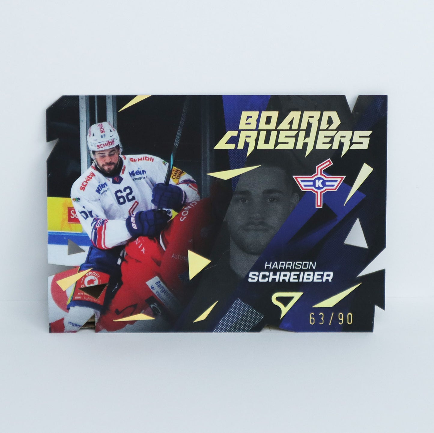 BC-26 - EHCK - HARRISON SCHREIBER - BOARD CRUSHERS GOLD DIE CUT - 63/90