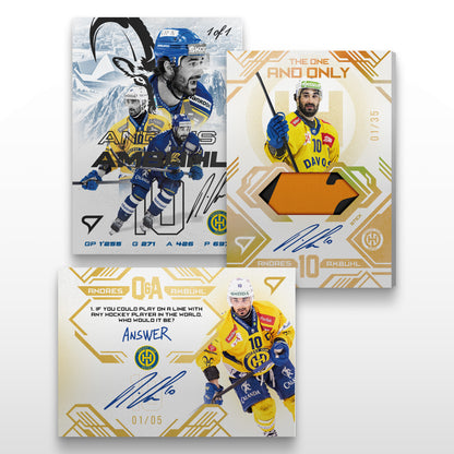 Hobby case - Hockey Trading Cards SportZoo Andres Ambühl 2025