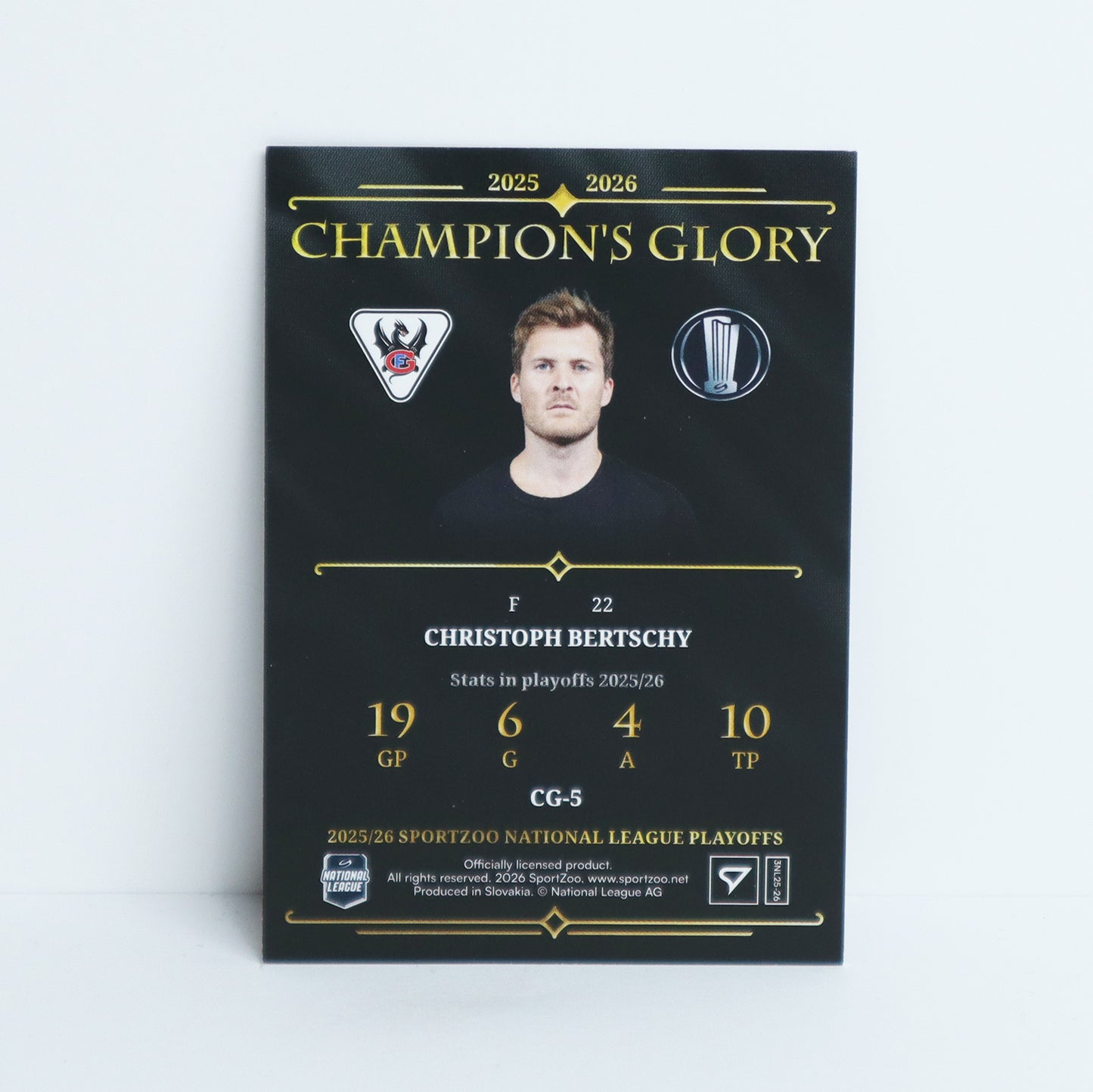 CG-5 - FRI - CHRISTOPH BERTSCHY - CHAMPIONS GLORY BASE