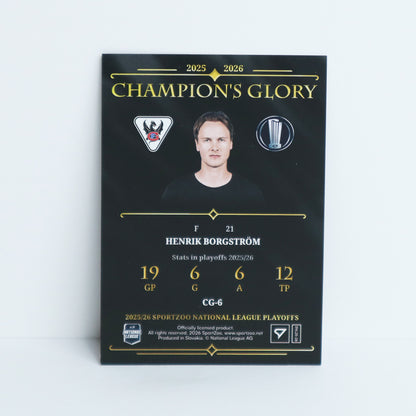 CG-6 - FRI - HENRIK BORGSTROM - CHAMPIONS GLORY BASE