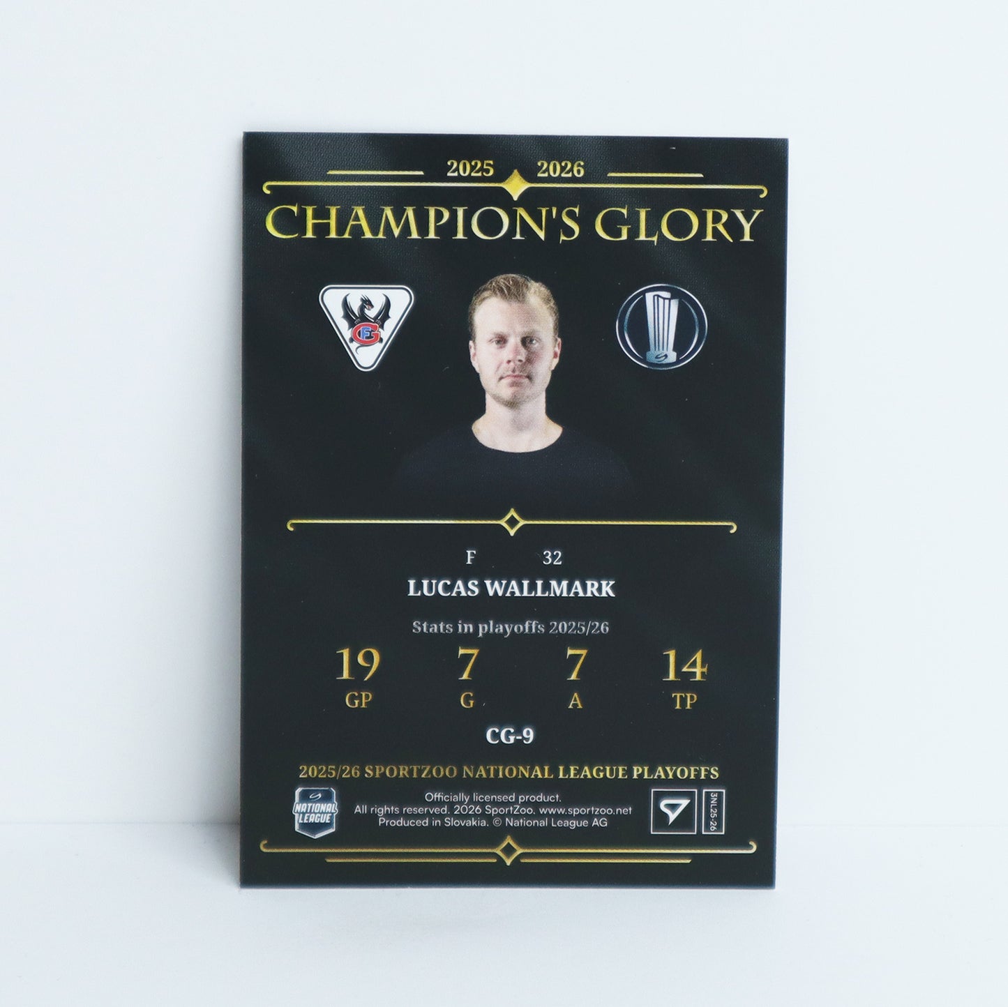 CG-9 - FRI - LUCAS WALLMARK - CHAMPIONS GLORY BASE
