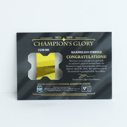 CGM-MS - FRI - MAXIMILIAN STREULE - CHAMPIONS GLORY GOLD CONFETTI - 4/9