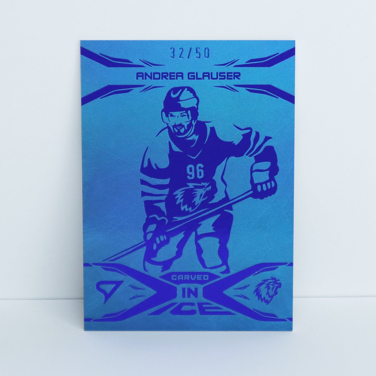 CI-2 - LHC - ANDREA GLAUSER - CARVED IN ICE BLUE - 32/50