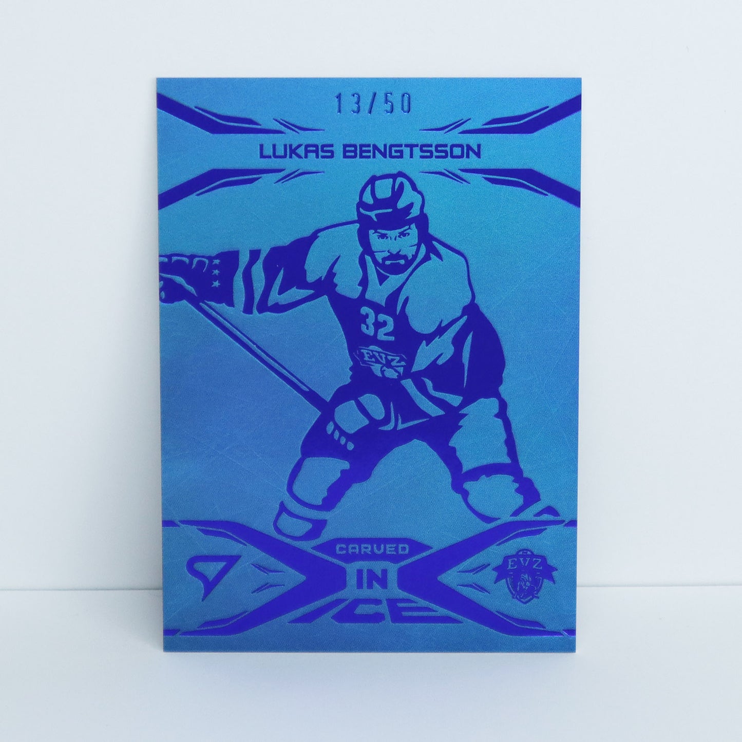 CI-3 - EVZ - LUKAS BENGTSSON - CARVED IN ICE BLUE - 13/50