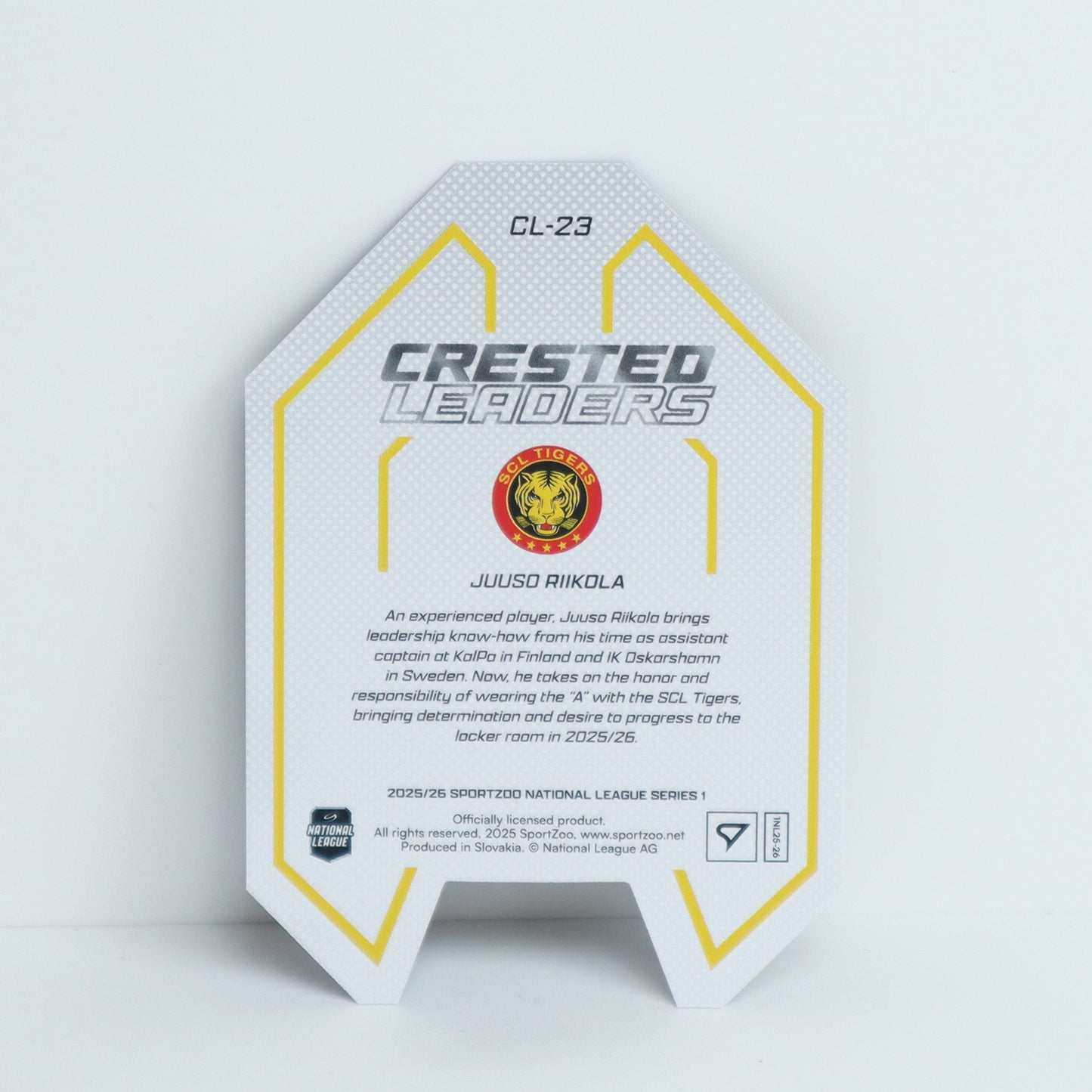 CL-23 - SCL - JUUSO RIIKOLA - CRESTED LEADERS BLUE - 44/65