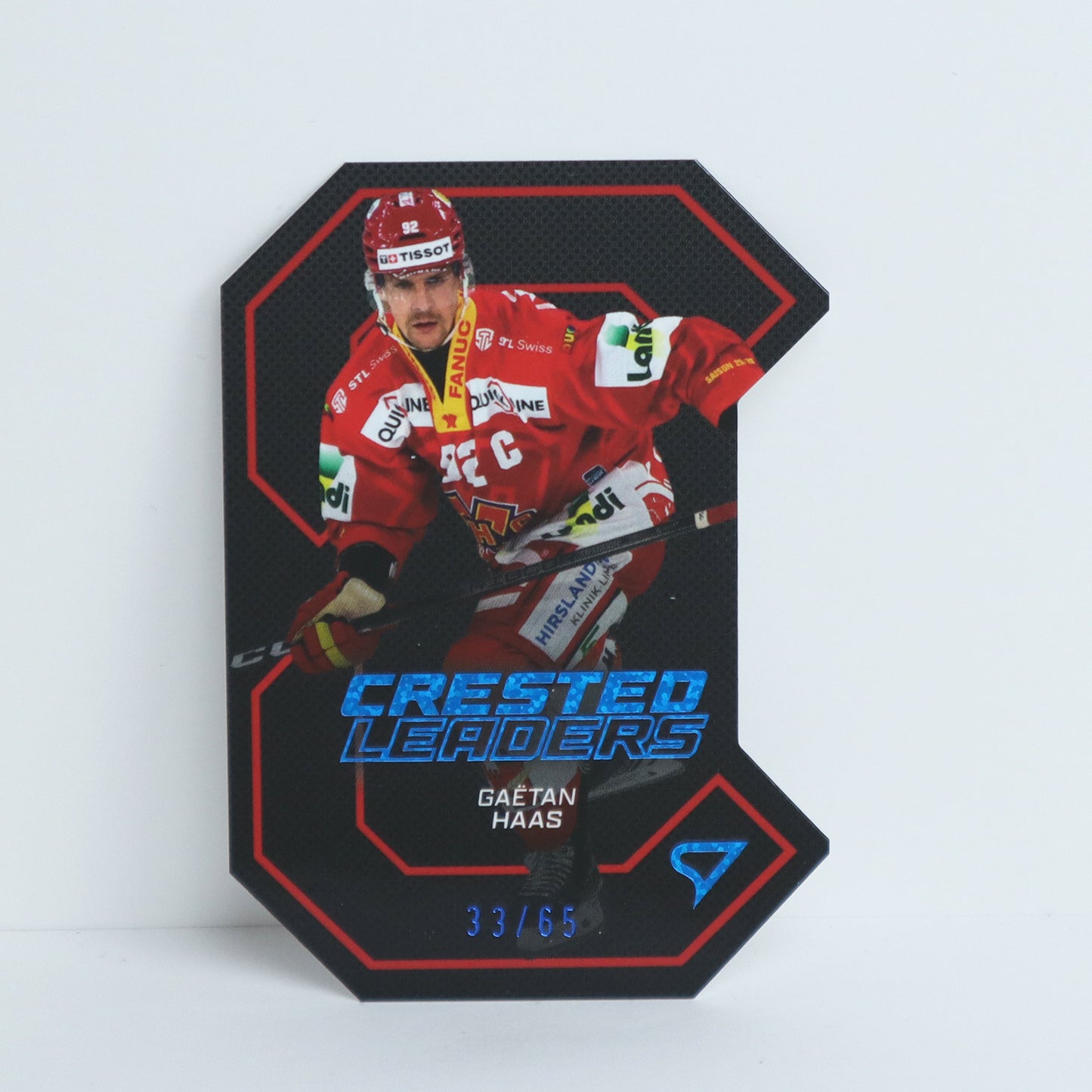 CL-31 - EHCB - GAETAN HAAS - CRESTED LEADERS BLUE - 33/65