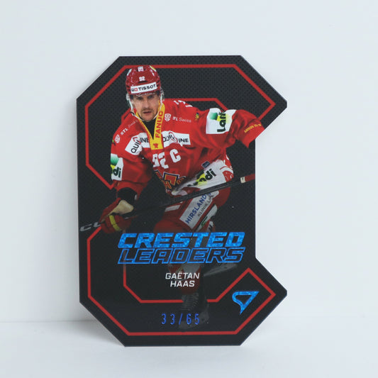 CL-31 - EHCB - GAETAN HAAS - CRESTED LEADERS BLUE - 33/65
