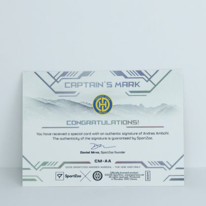 CM-AA - HCD - ANDRES AMBUHL - CAPTAIN'S MARK AUTO - 06/35