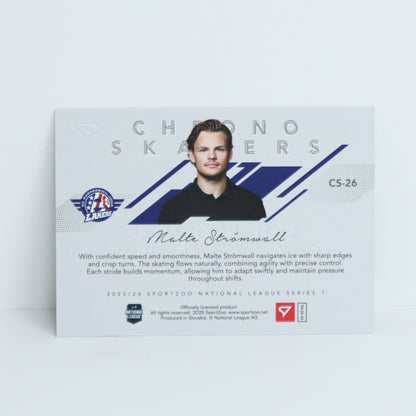 CS-26 - SCRJ - MALTE STROMWALL - CHRONO SKATERS PLATINUM - 10/25