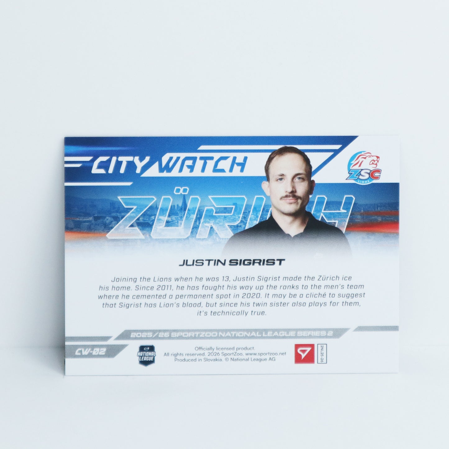 CW-02 - ZSC - JUSTIN SIGRIST - CITY WATCH BASE