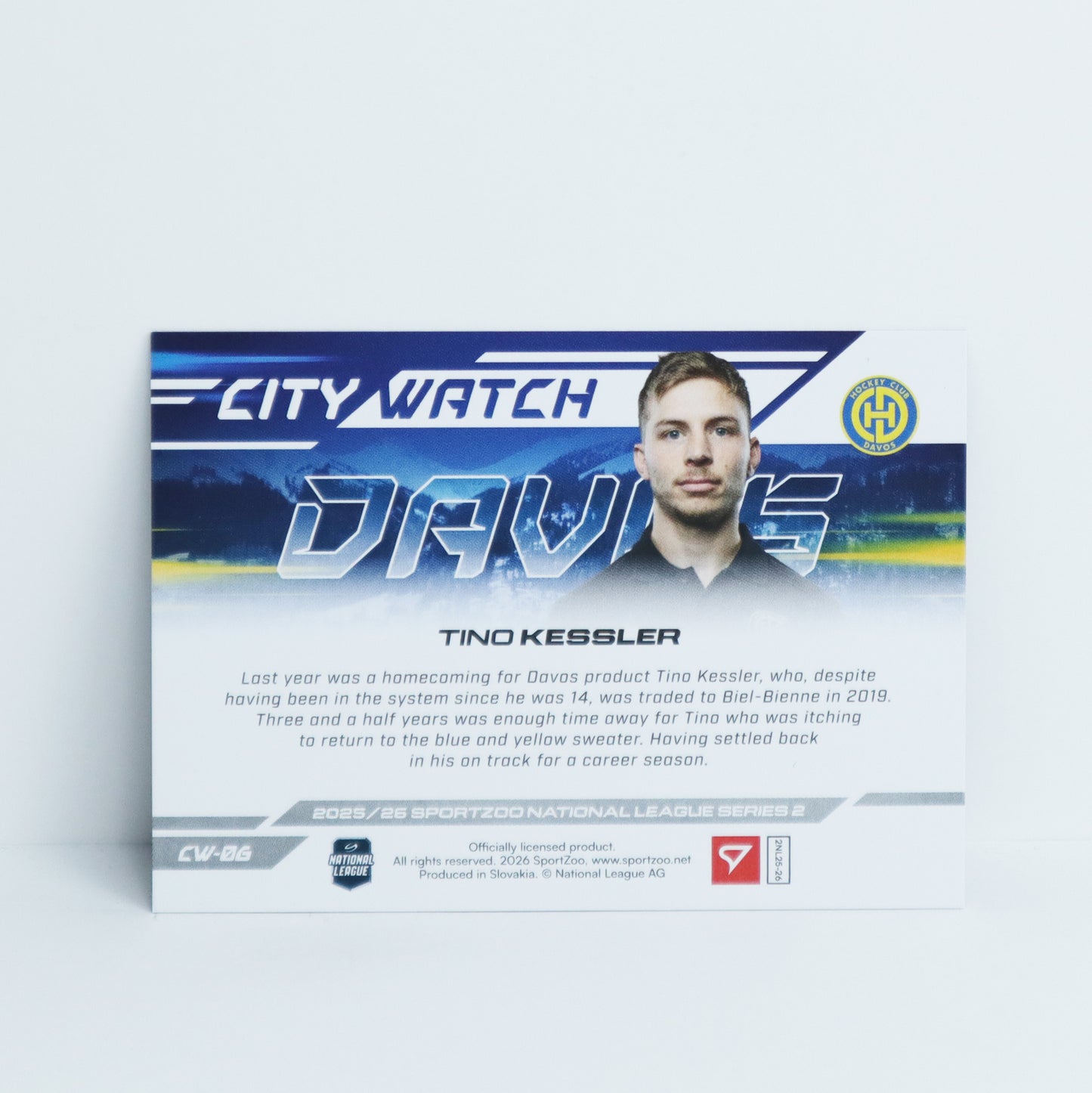 CW-06 - HCD - TINO KESSLER - CITY WATCH BASE