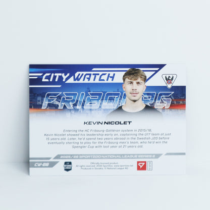 CW-08 - FRI - KEVIN NICOLET - CITY WATCH BASE