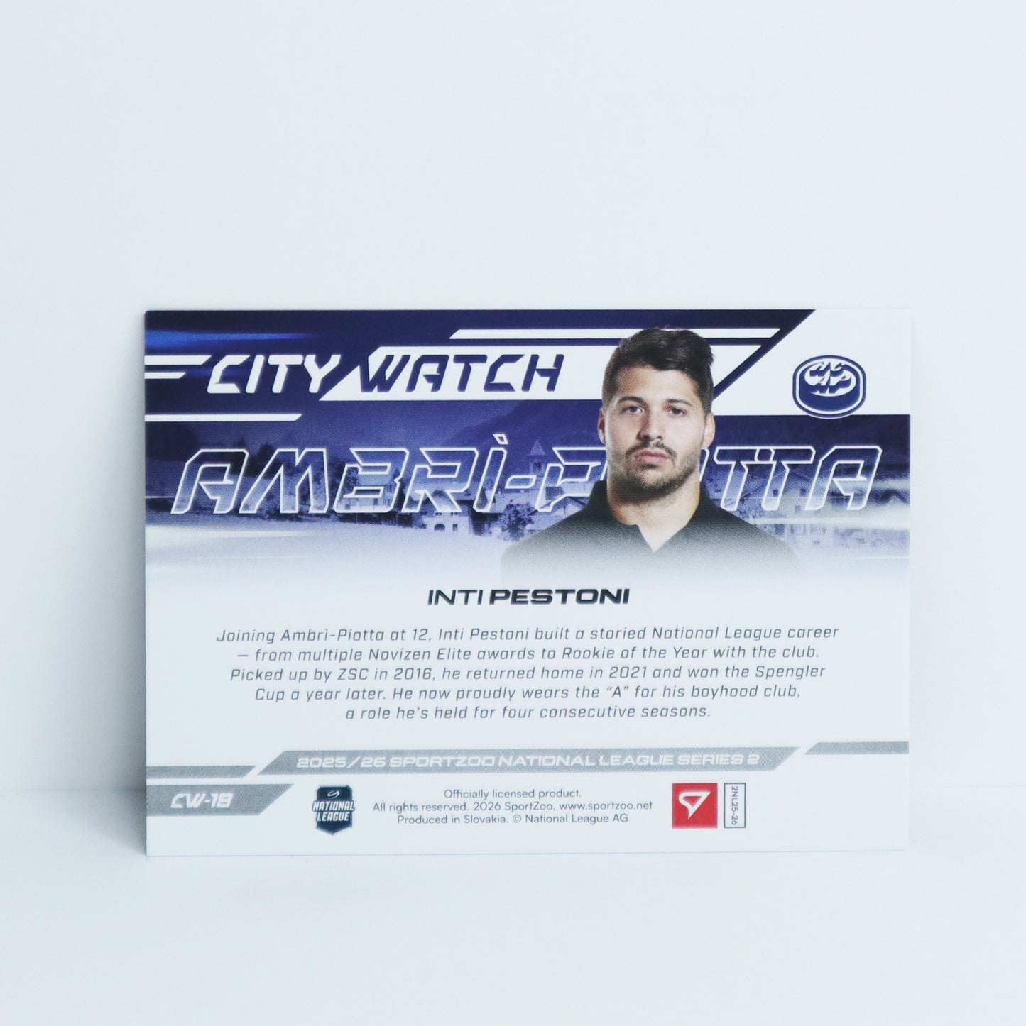 CW-18 - HCAP - INTI PESTONI - CITY WATCH BASE