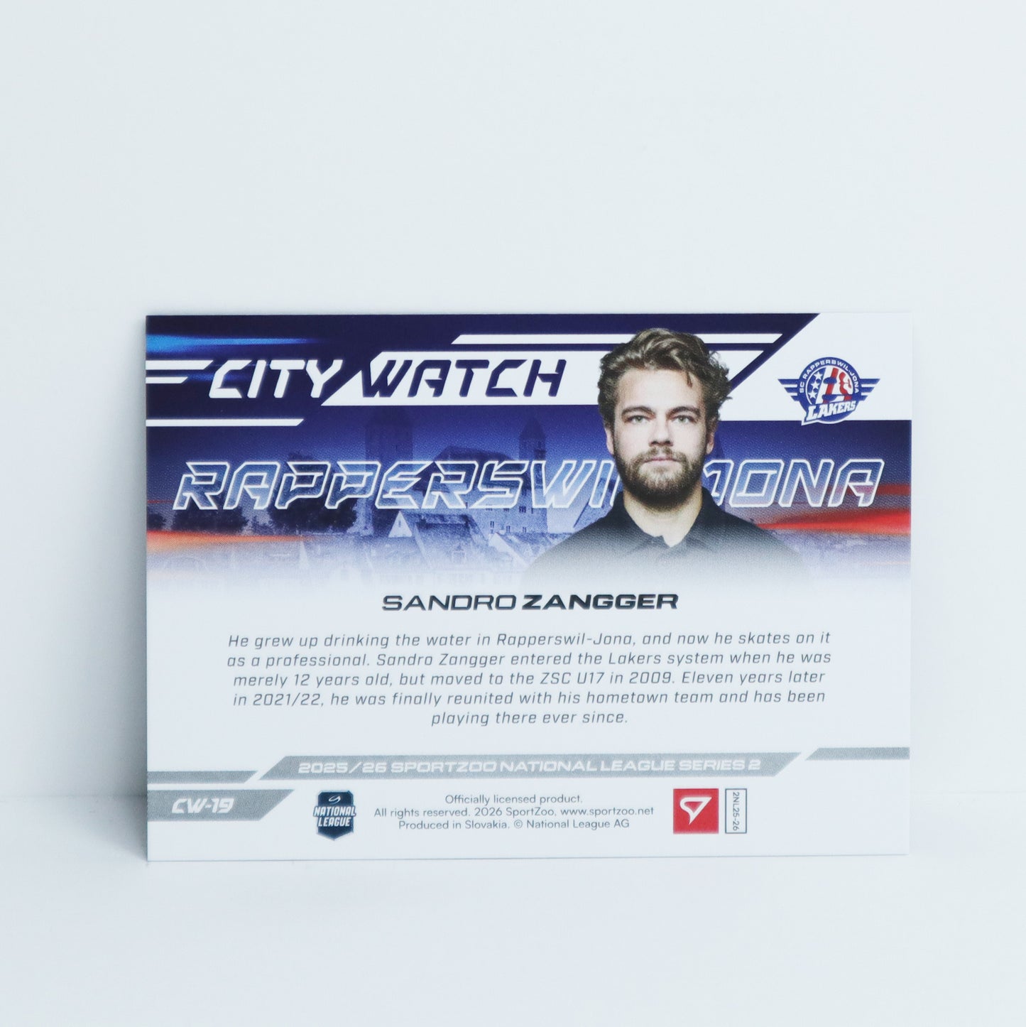 CW-19 - SCRJ - SANDRO ZANGGER - CITY WATCH BASE