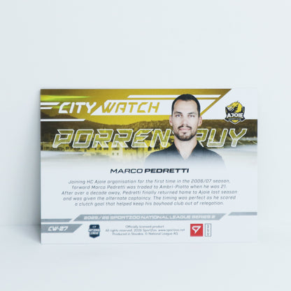 CW-27 - HCA - MARCO PEDRETTI - CITY WATCH BASE