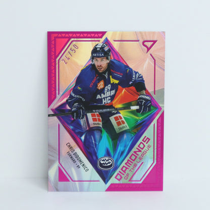 DL-24 - HCAP - CHRIS DIDOMENICO - DIAMONDS OF THE LEAGUE PINK - 24/50