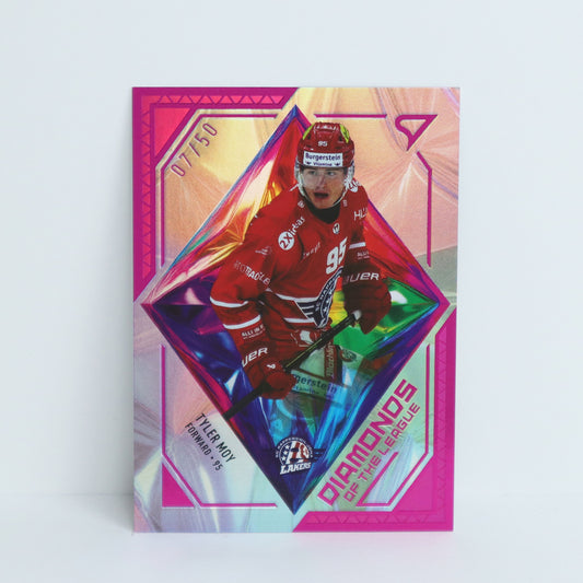 DL-26 - SCRJ - TYLER MOY - DIAMONDS OF THE LEAGUE PINK - 07/50