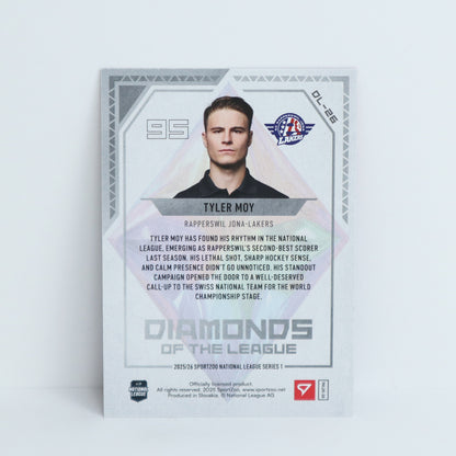 DL-26 - SCRJ - TYLER MOY - DIAMONDS OF THE LEAGUE PINK - 07/50