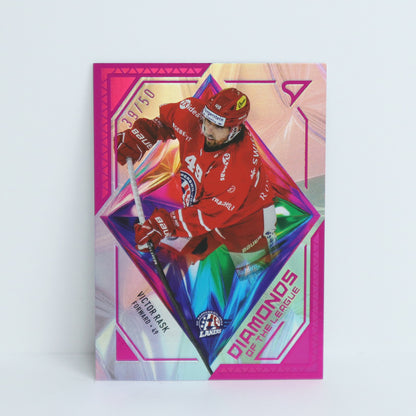 DL-27 - SCRJ - VICTOR RASK - DIAMONDS OF THE LEAGUE PINK - 39/50