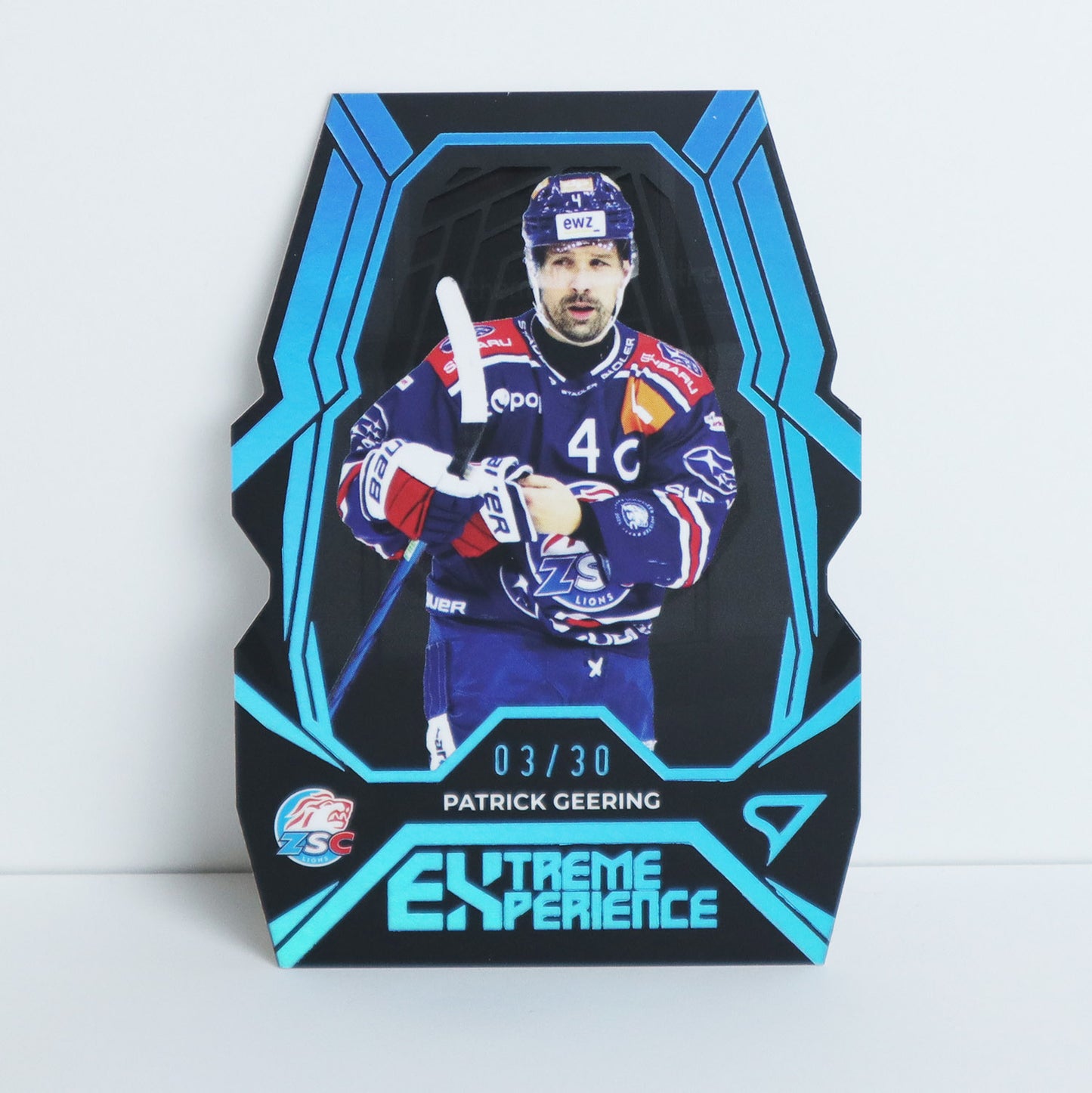 EE1 - ZSC - PATRICK GEERING - EXTREME EXPERIENCE BLUE DIE CUT - 03/30