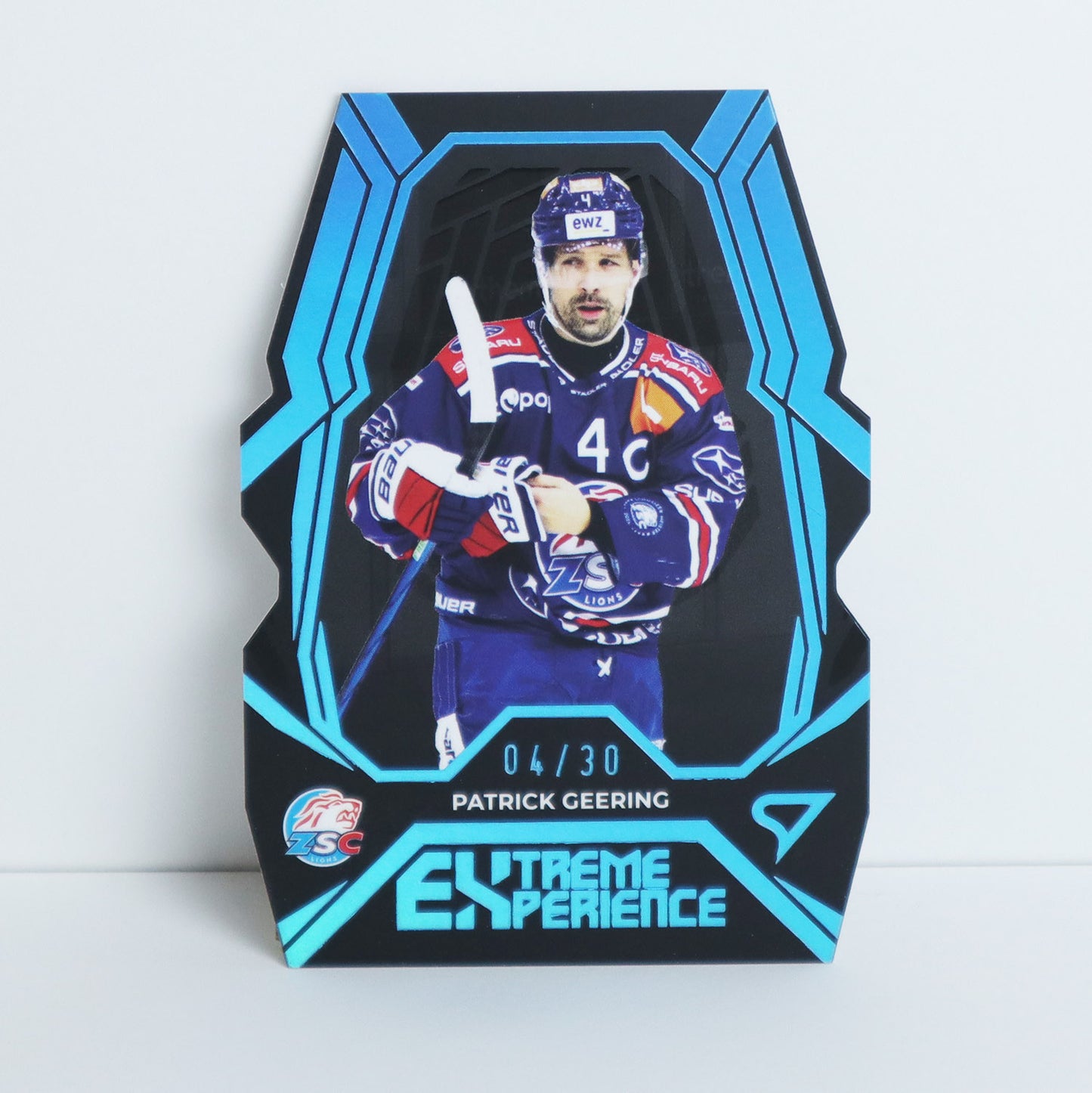 EE1 - ZSC - PATRICK GEERING - EXTREME EXPERIENCE BLUE DIE CUT - 04/30