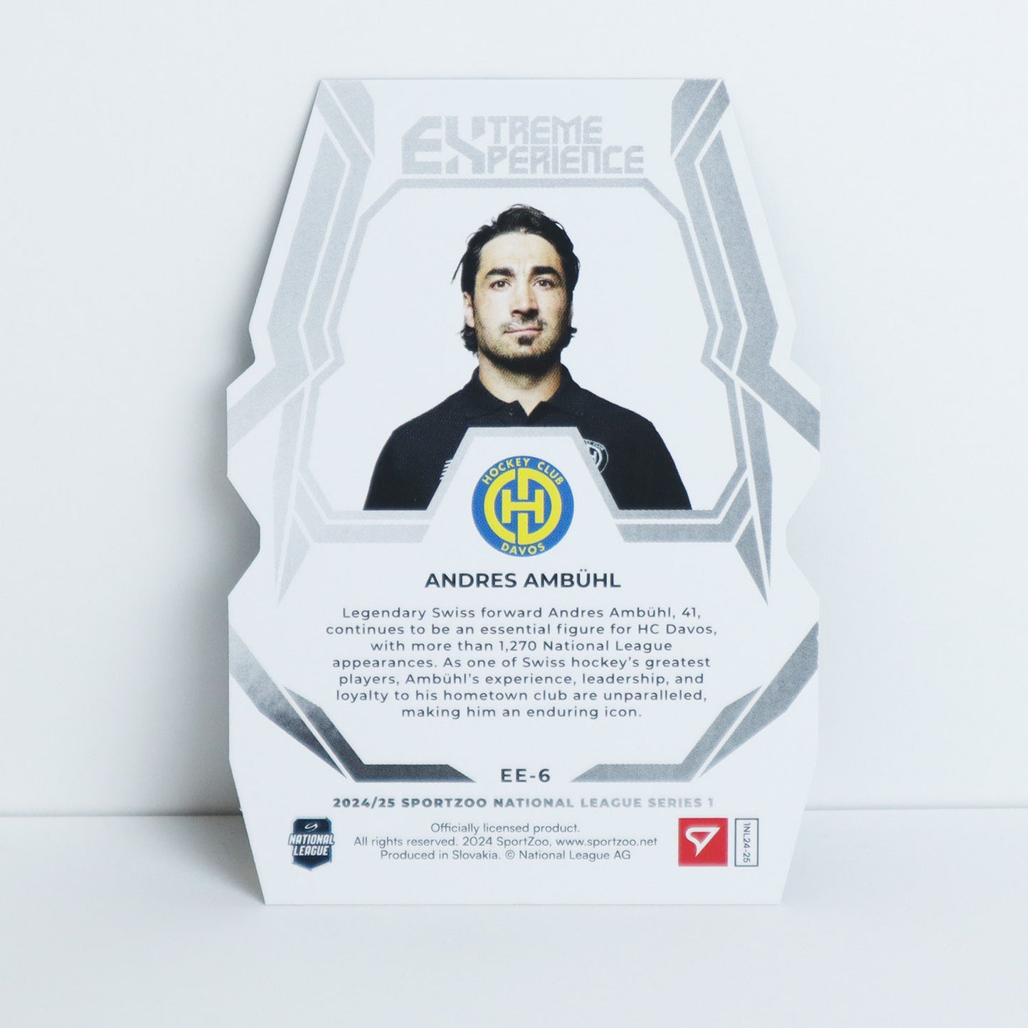 EE6 - HCD - ANDRES AMBUHL - EXTREME EXPERIENCE BLUE DIE CUT - 01/30