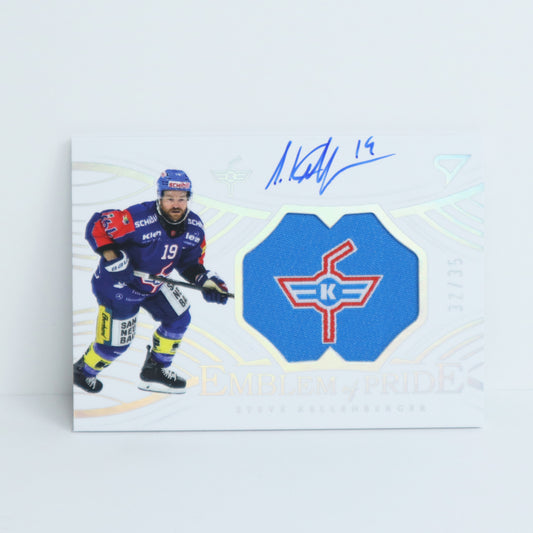 EP-SK - EHCK - STEVE KELLENBERGER - EMBLEM OF PRIDE SILVER AUTO - 32/35