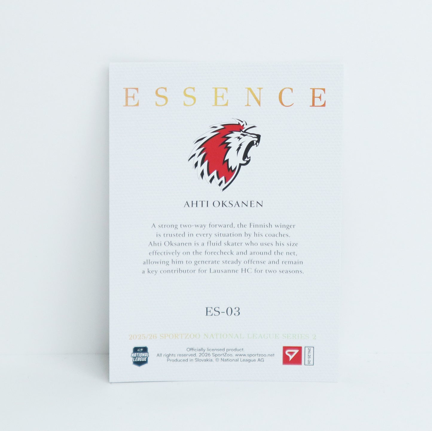 ES-03 - LHC - AHTI OKSANEN - ESSENCE BASE