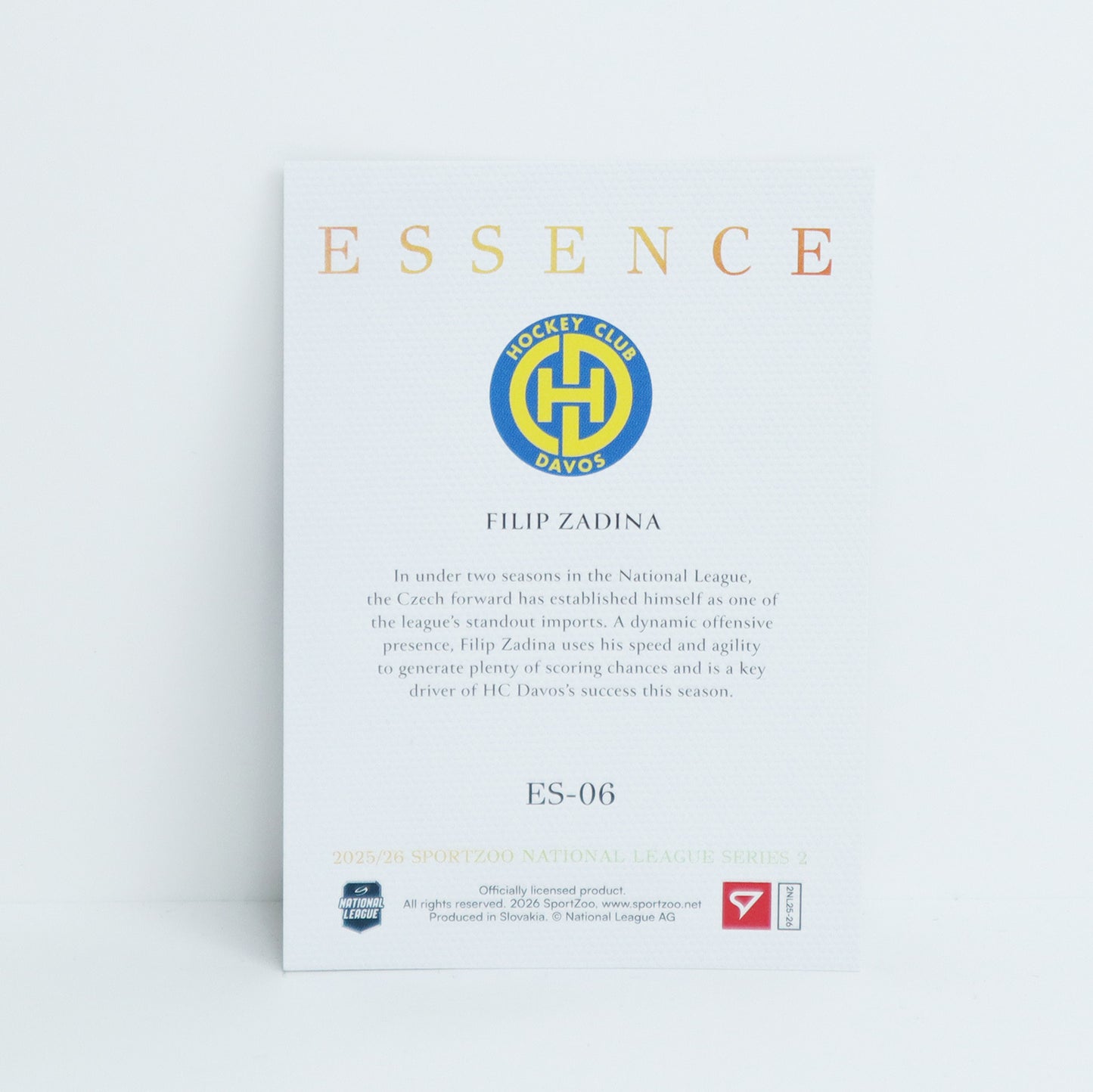 ES-06 - HCD - FILIP ZADINA - ESSENCE BASE
