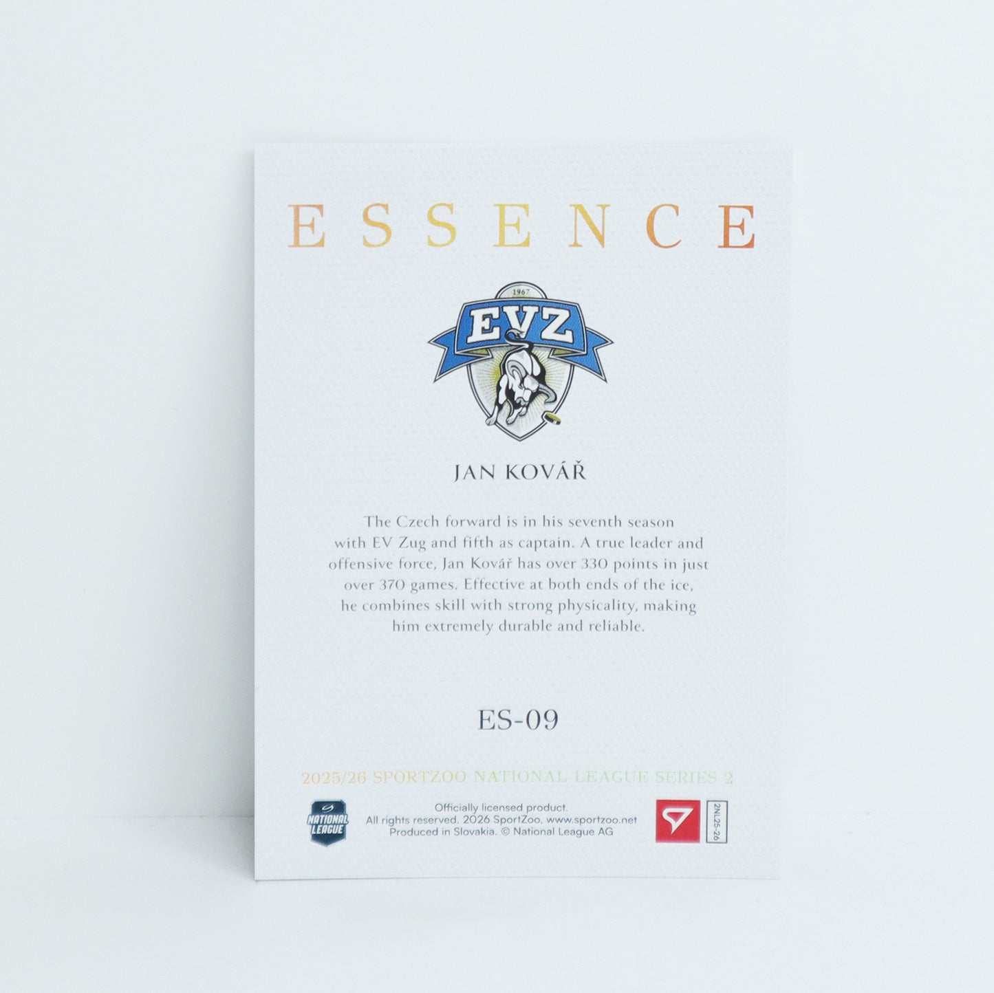 ES-09 - EVZ - JAN KOVAR - ESSENCE BASE