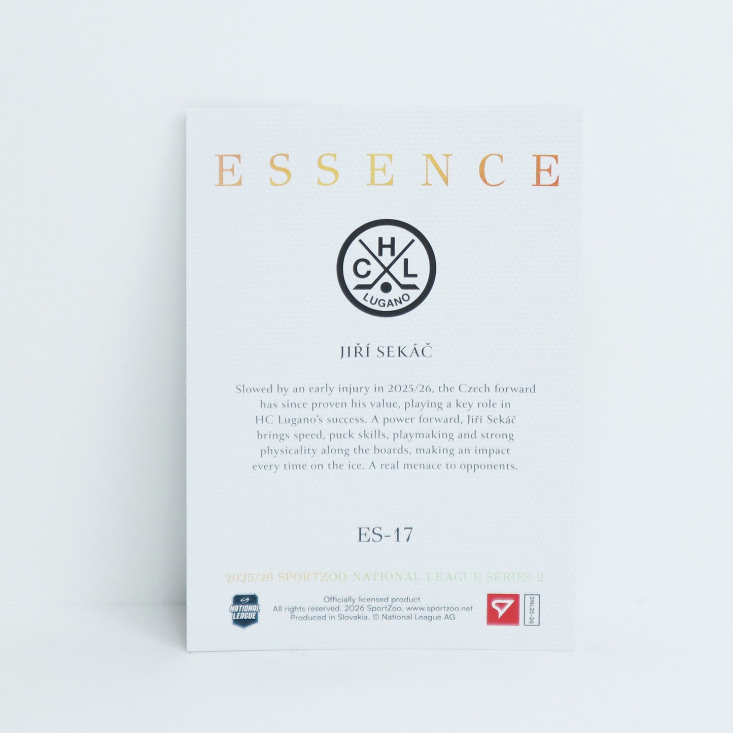 ES-17 - HCL - JIRI SEKAC - ESSENCE BASE