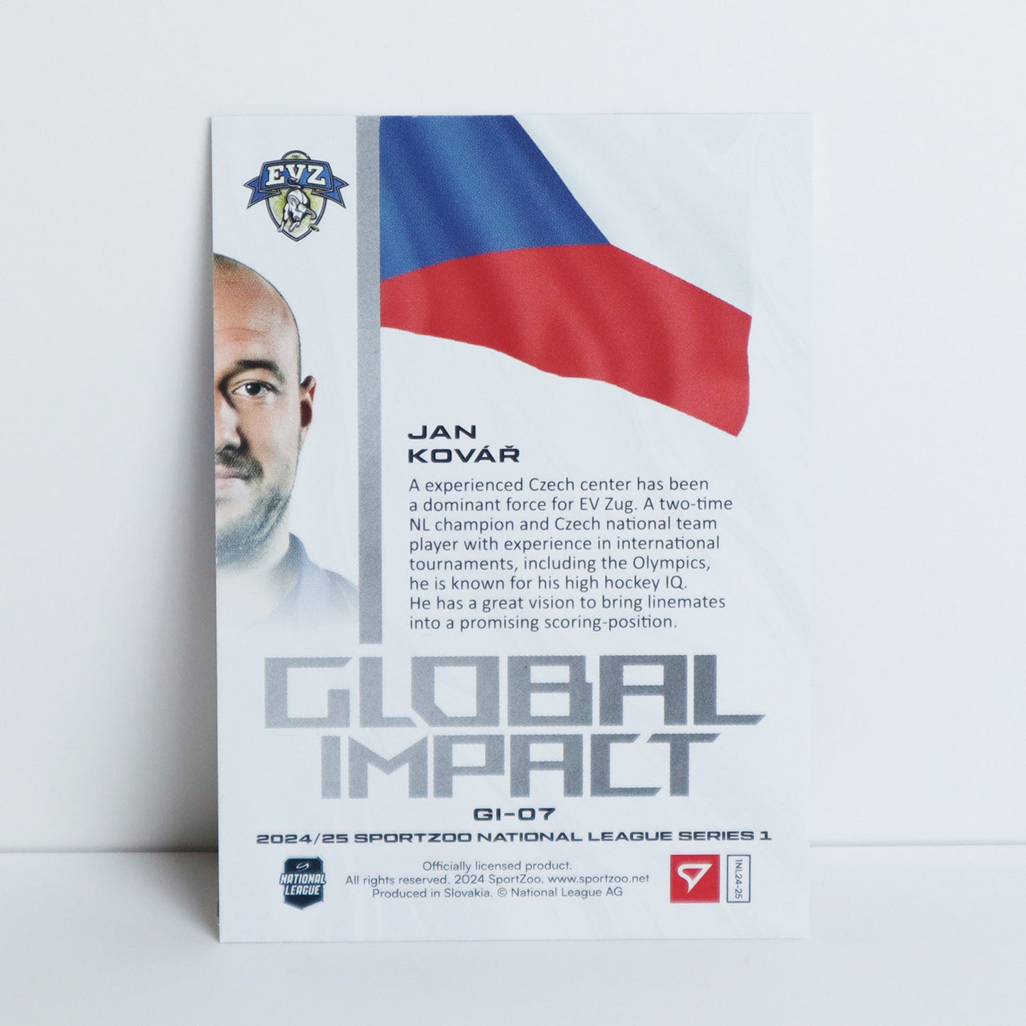 GI-07 - EVZ - JAN KOVAR - GLOBAL IMPACT GOLDEN GLITTER - 13/75