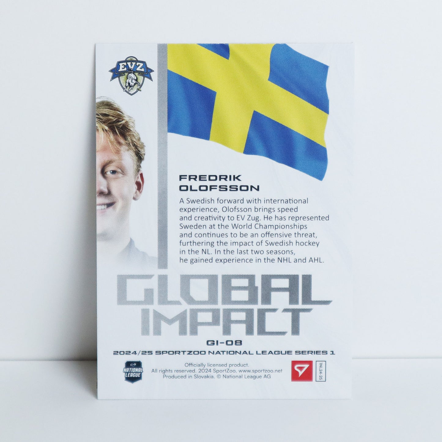 GI-08 - EVZ - FREDRIK OLOFSSON - GLOBAL IMPACT GOLDEN GLITTER - 13/75