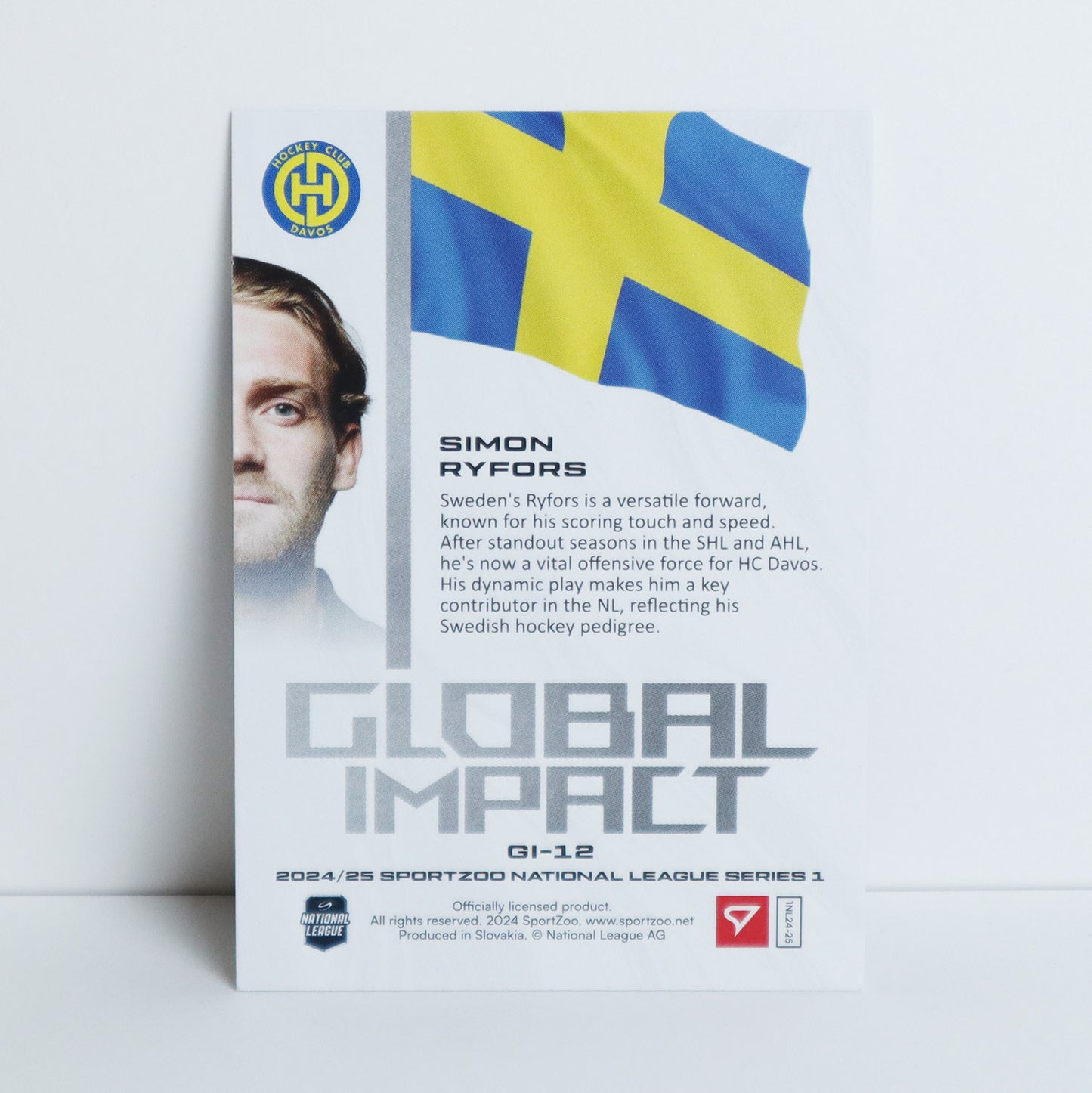 GI-12 - HCD - SIMON RYFORS - GLOBAL IMPACT GOLDEN GLITTER - 35/75