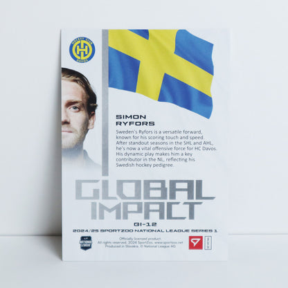 GI-12 - HCD - SIMON RYFORS - GLOBAL IMPACT GOLDEN GLITTER - 35/75