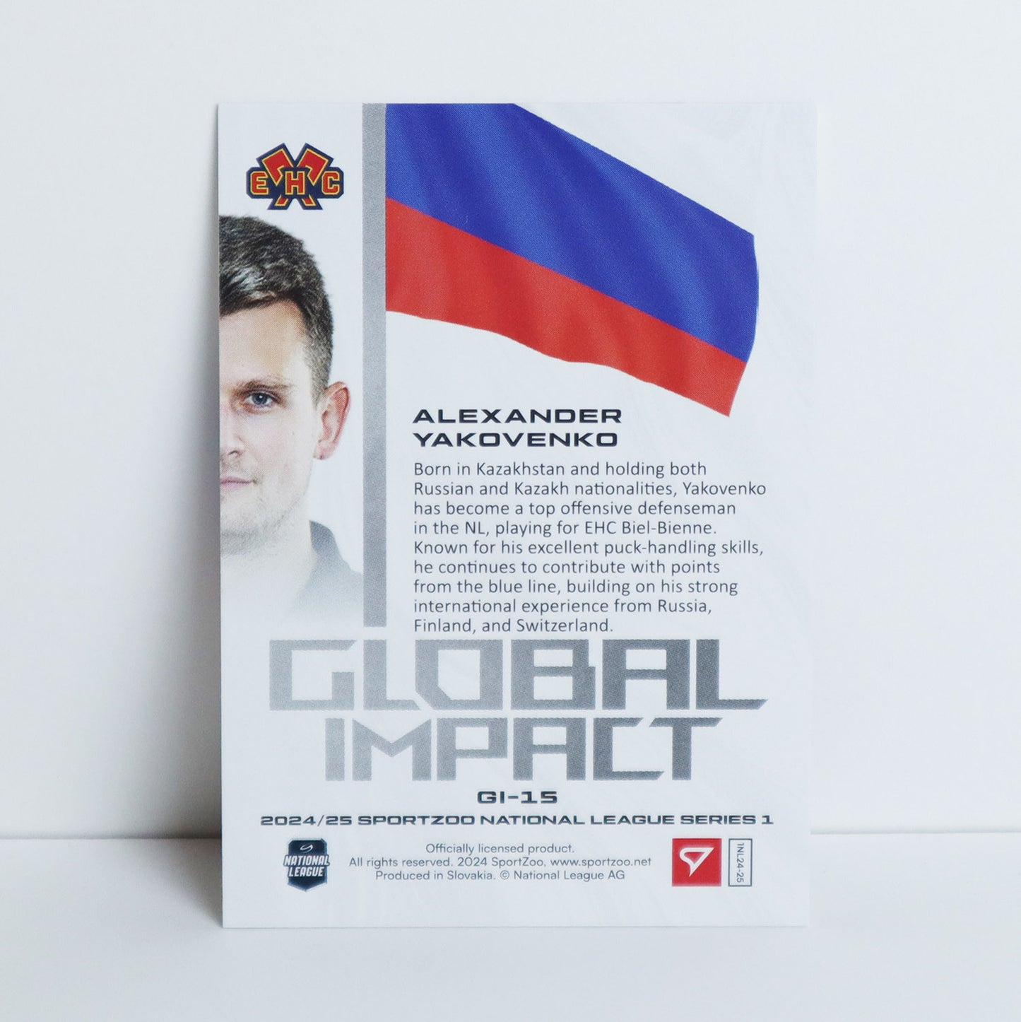 GI-15 - EHCB - ALEXANDER YAKOVENKO - GLOBAL IMPACT GOLDEN GLITTER - 35/75