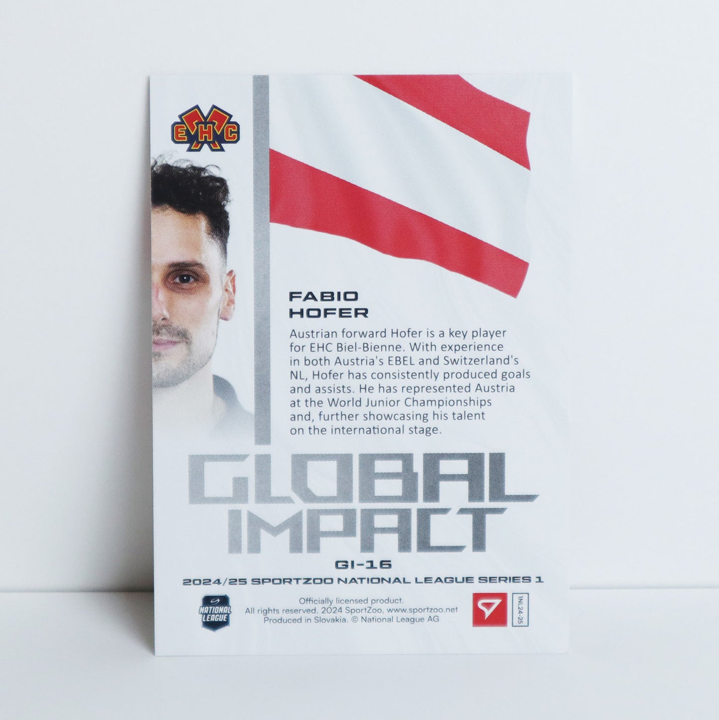 GI-16 - EHCB - FABIO HOFER - GLOBAL IMPACT GOLDEN GLITTER - 16/75